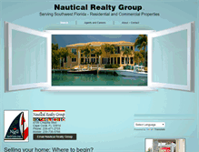 Tablet Screenshot of nauticalrealtygroup.com